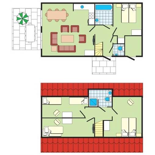 Kids cottage SR379 at Parc Sandur